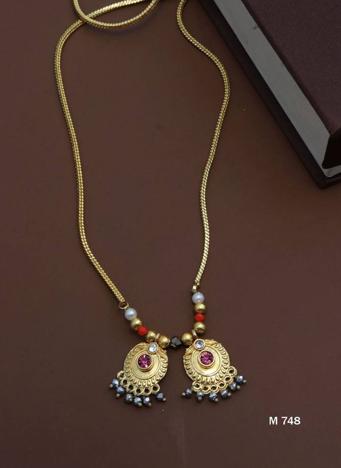 TEW Heavy Designer Festive Wear Long Mangalsutra Collection